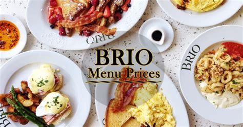 Brio Menu Prices | Italian Restaurant Brunch, Lunch, Dinner Menus