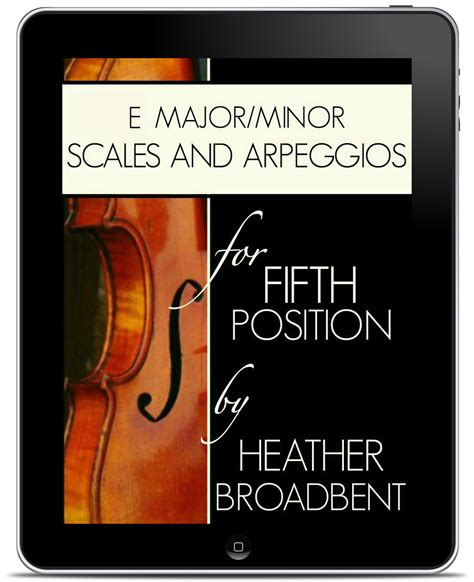 E MAJOR MINOR SCALES AND ARPEGGIOS IN FIFTH POSITION - Payhip