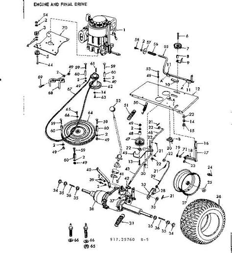 Step-by-Step Craftsman LT2000 Drive Belt Replacement Diagram Guide