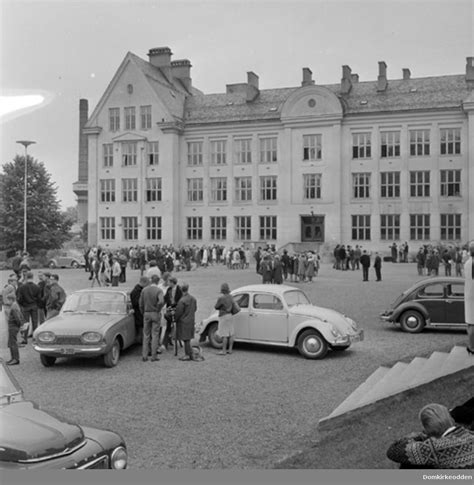 Hamar Cathedral school (Norway) between 1960-1965.