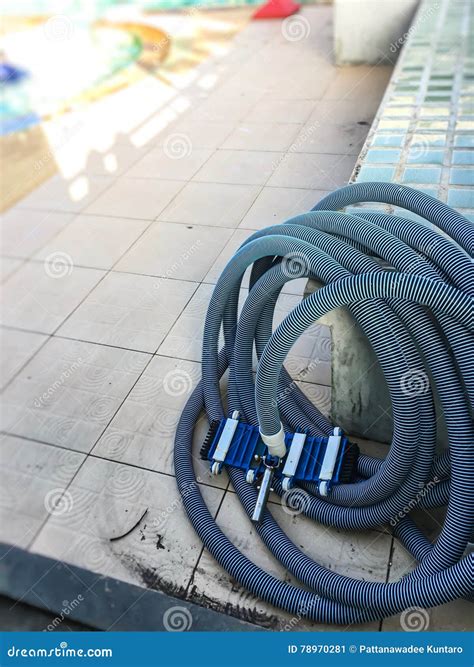 Swimming Pool Cleaning Equipment/tools Stock Image - Image of care ...