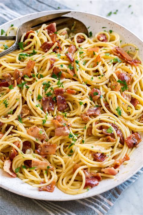 Pasta Carbonara - Cooking Classy