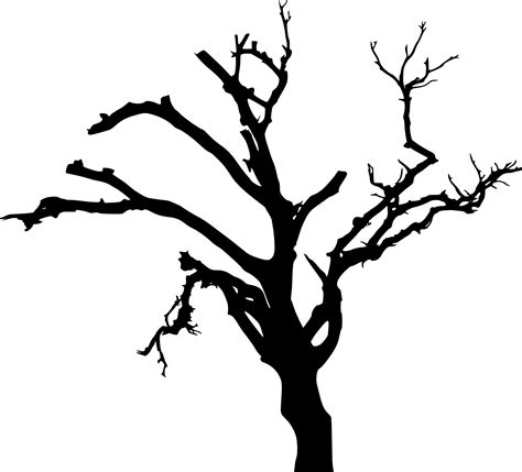 10 Spooky Dead Tree Silhouette (PNG Transparent) Vol. 2 | OnlyGFX.com