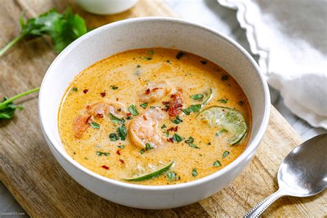 Thai Shrimp Soup Recipe – Easy Shrimp Soup — Eatwell101