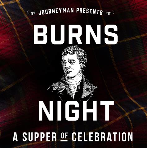 Burns Night - A Supper of Celebration - Journeyman Distillery