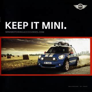 new MINI Countryman accessories catalog – Library of Motoring