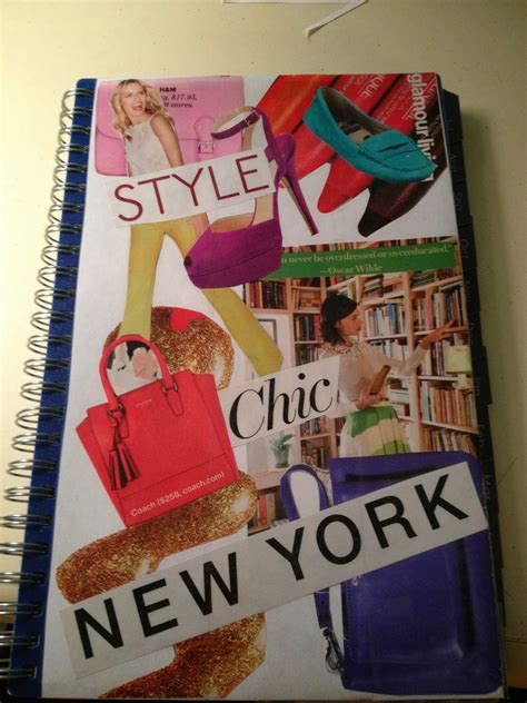 Stylish.Classy.Creative: DIY Collage Notebook Cover