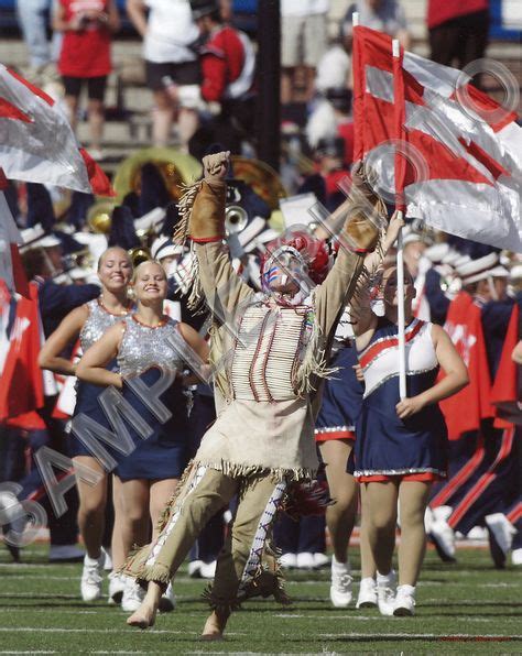 ILLINOIS FIGHTING ILLINI CHIEF ILLINIWEK MASCOT 8 X 10 FOOTBALL PHOTO # ...