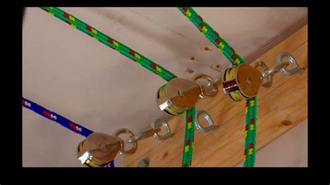 HOW TO: Create a Garage Pulley Storage System - YouTube