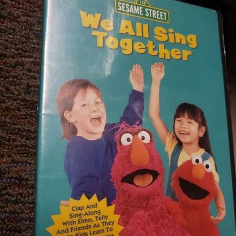 Media | Sesame Street We All Sing Together Dvd 203 | Poshmark