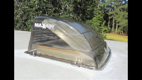 MaxxAir Vent Cover for your RV - Install 1, 2, 3 - YouTube