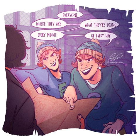 Fred and George by dangerjazz | Harry potter comics, Harry potter ...