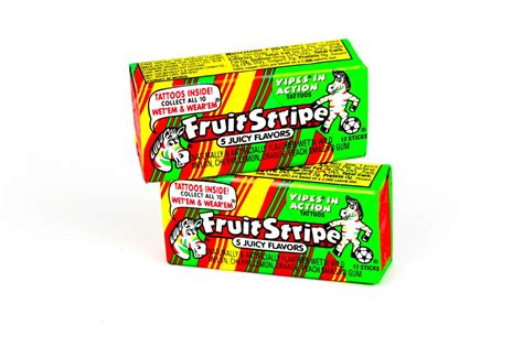 Fruit Stripe Gum | 375 Reasons Why Being a '90s Girl Rocked Our Jellies ...