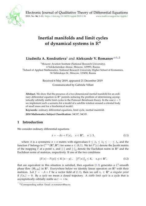 (PDF) Electronic Journal of Qualitative Theory of Differential ...