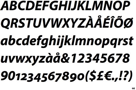 Identifont - Myriad Bold Italic