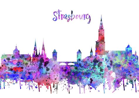 Strasbourg Painting by Art Galaxy - Fine Art America