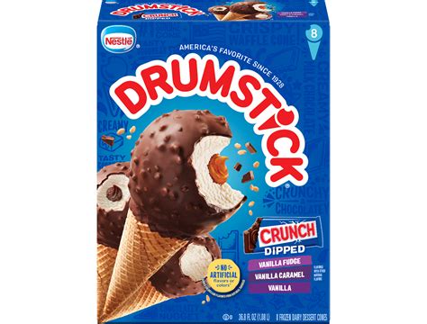 Crunch® Dipped Sundae Cones Variety Pack | Official DRUMSTICK®