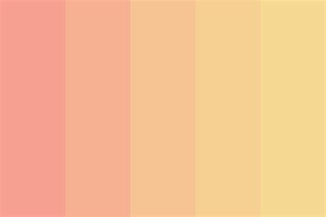 Peach Color Palette