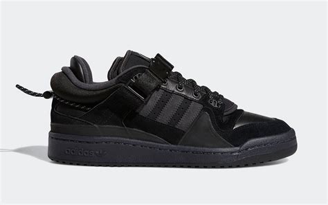 Official Pics: Bad Bunny x adidas Forum Buckle Low ‘Triple Black ...