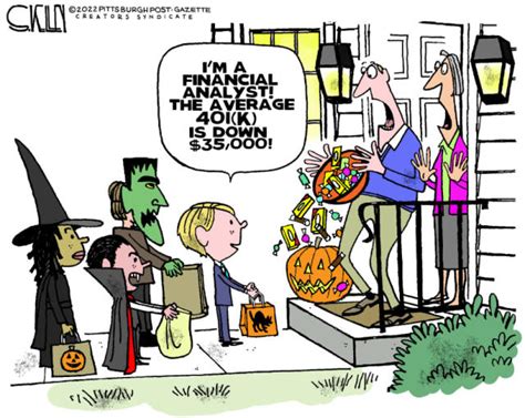 7 terrifyingly funny cartoons about America's spooky political season