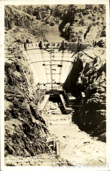 Boulder Dam Construction Downstream Face Boulder City, NV