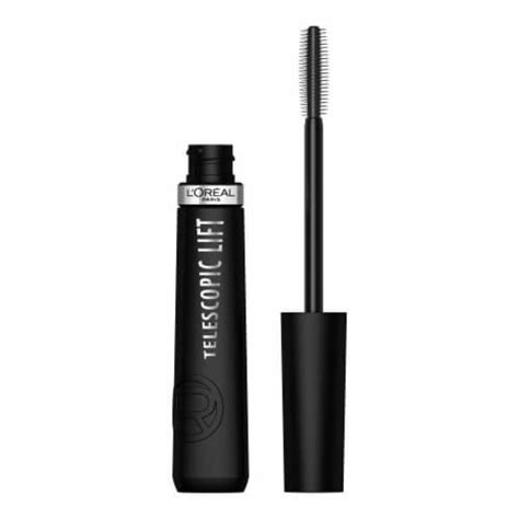 L'Oreal Paris Telescopic Lift Mascara Washable 990 Blackest Black, 0.33 ...