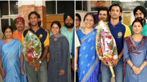 Mahendra Singh Dhoni Family With Parents, Wife and Daughter Photos ...