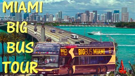 Miami Big Bus Tour - Miami 4K - YouTube