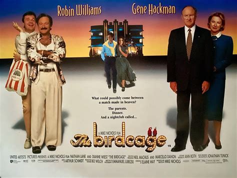 THE BIRDCAGE ORIGINAL BRITISH QUAD MOVIE POSTER 30" X 40" ROBIN ...