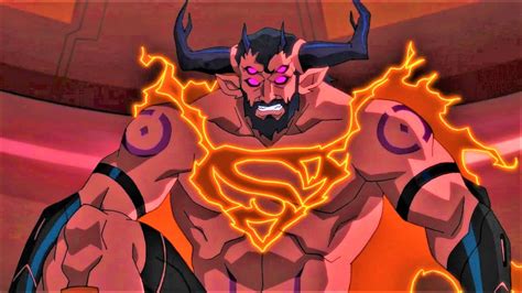 Superman Possessed by Trigon vs Darkseid | Justice League Dark ...