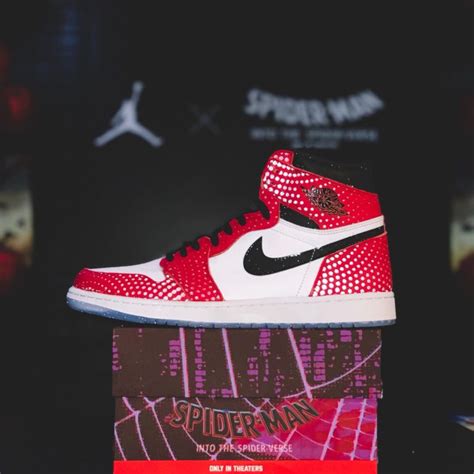 Miles Morales Spider-Man Air Jordan 1 - Sneaker Bar Detroit