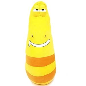 Amazon.com: BIG Larva Yellow Bug Plush 47" Body Pillow tuva cartoon ...