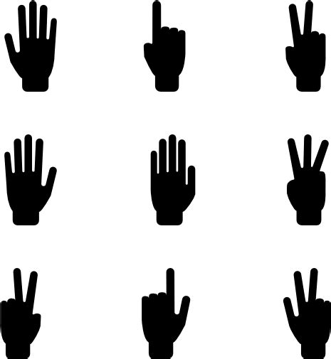 Index finger - right hand png download - 512*512 - Free Transparent ...