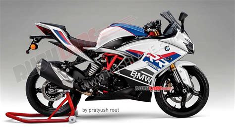 BMW G 310 RR Fully Faired Motorcycle Render - Two New Colours