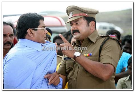 Jagathy Sreekumar And Jayaram - Malayalam Movie Rahasya Police Stills