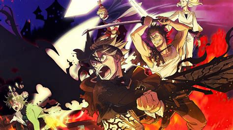 Black Clover Anime Wallpaper 4k ~ Black Clover Wallpaper Hd Desktop ...