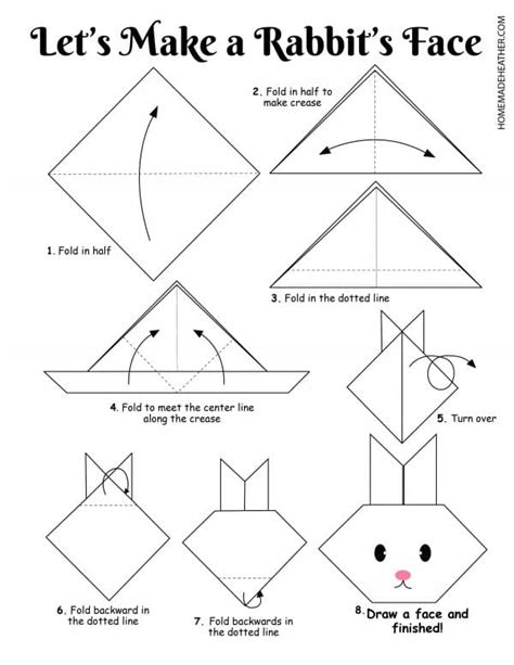 Origami Animals Instructions For Kids