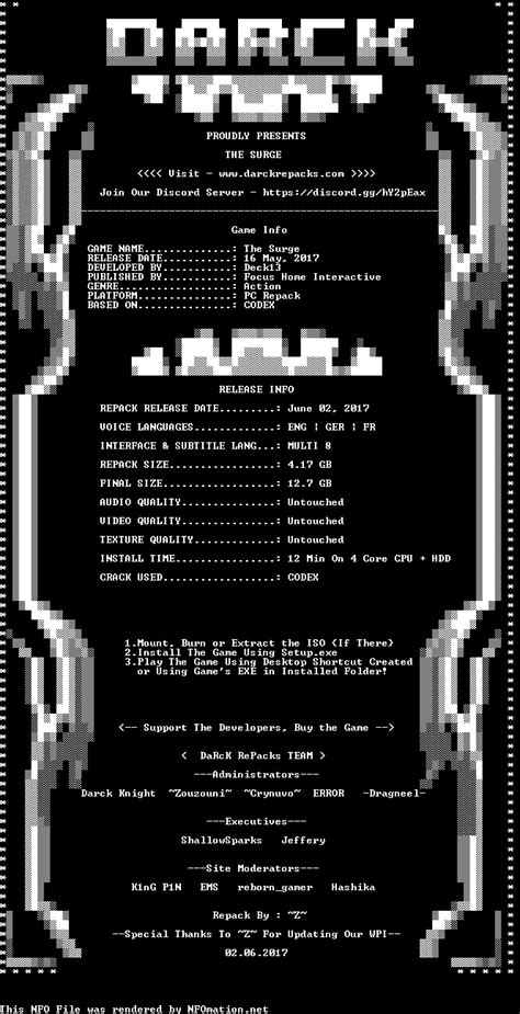 The Surge - Darck Repacks | 4.17 : r/CrackWatch