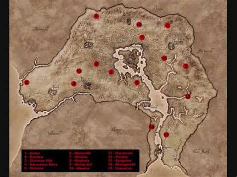 Oblivion daedric shrine locations - YouTube