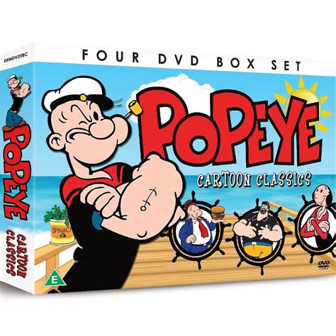 Popeye - Cartoon Classic Collection DVD | Zavvi.com