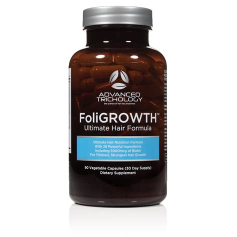 FoliGrowth Ultra Hair Growth Vitamin with high potency Biotin ...