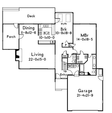 Winona Contemporary Home Plan 001D-0004 - Shop House Plans and More