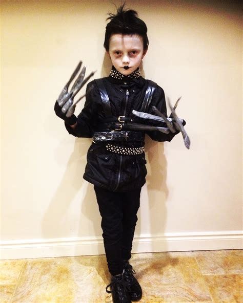 Edward Scissorhands Kids costume | Edward scissorhands kids costume ...