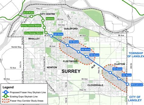 Vancouver, Surrey rethinking redevelopment next to future SkyTrain ...