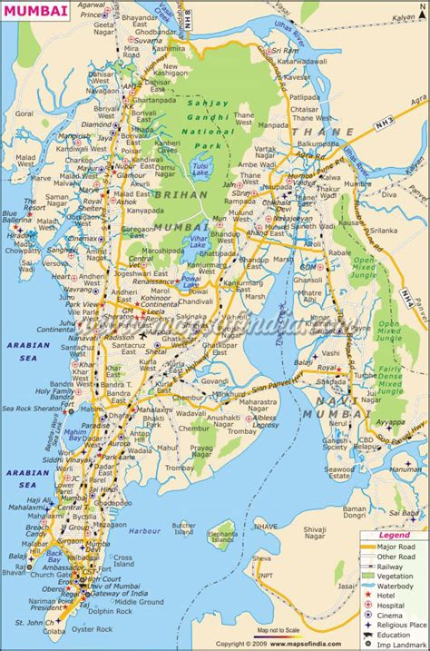 Mumbai, Maharashtra, City Map, Information and Travel Guide