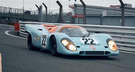 Une Porsche 917K ayant tourné au Mans en 1970 à vendre aux enchères