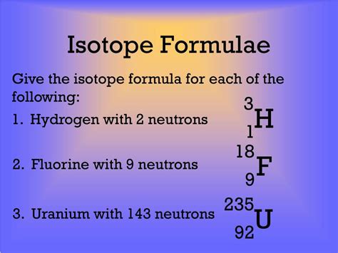 PPT - Isotope Formulae, Electron Configurations & Orbital Diagrams ...