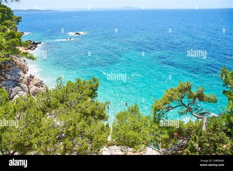 Beaches of Hvar Croatia Stock Photo - Alamy