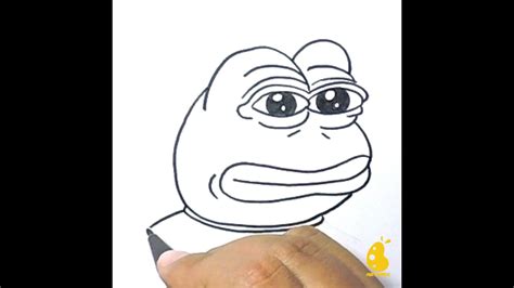 How to Draw Pepe Frog #Shorts - YouTube