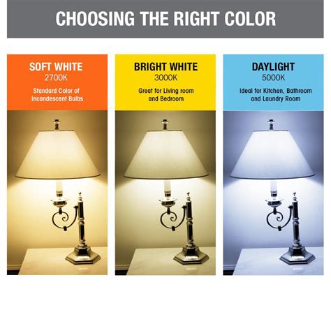 Soft White Vs Cool White Light Bulbs / Which Is Better Daylight Bulbs ...